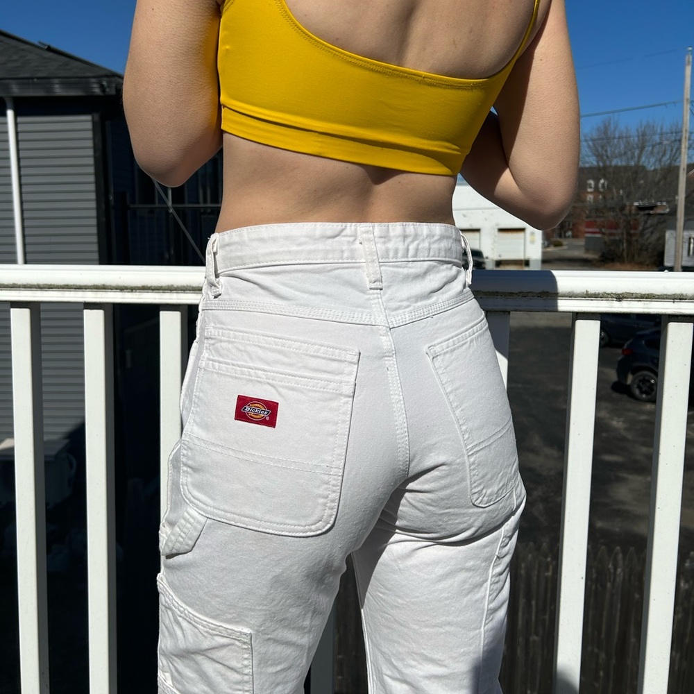 DICKIES WHITE PAINTER PANTS